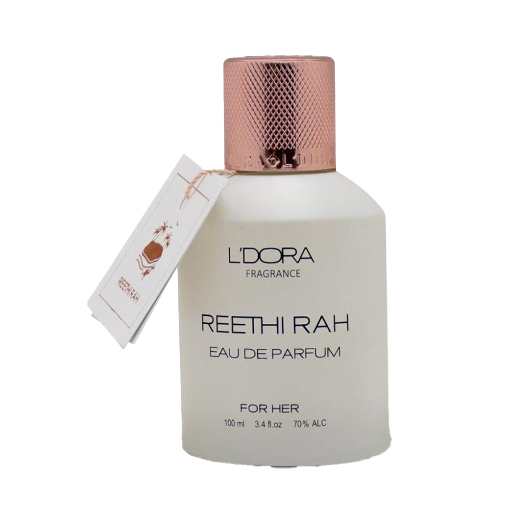 ادوپرفیوم زنانه مدل REETHI RAH لدورا فرگرنس 100 میلی‌لیتر در فروشگاه رزلیزه