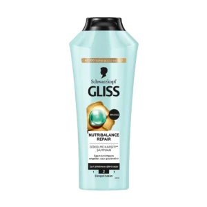 شامپو ترمیم کننده گلیس مدل NUTRIBALANCE REPAIR مناسب انواع موها