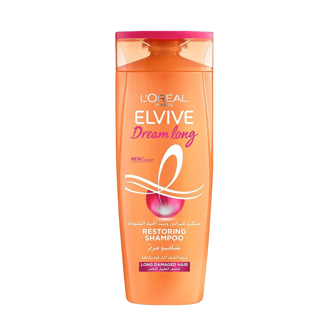شامپو تقویت کننده موهای آسیب دیده دریم لانگ الویو لورال L’Oreal Elvive Dream Long Reinforcing Shampoo