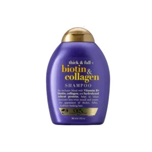 شامپو بیوتین و کلاژن او جی ایکس – OGX | ضد ریزش و ضخیم کننده مو | ۳۸۵ میل