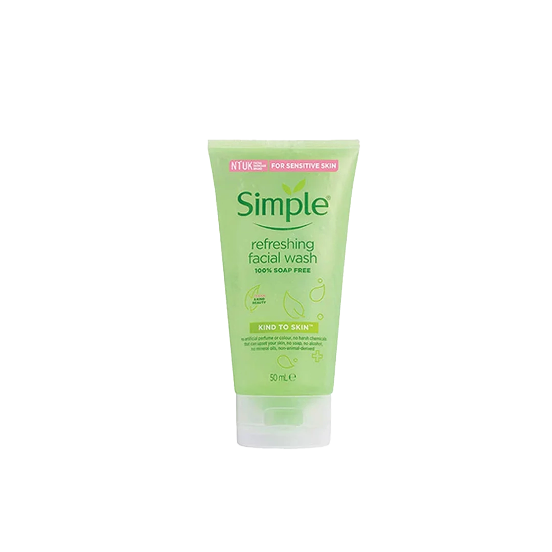 ژل شستشو صورت Simple مدل Refreshing