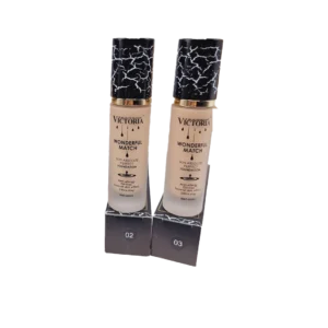 کرم پودر ویکتوریا مدل واندرفول مچ (بدون چربی و ضد حساسیت)