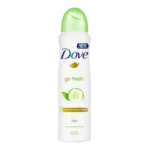 اسپری ضد تعریق زنانه داو مدل go fresh خیار و چای سبز cucumer & green tea scent