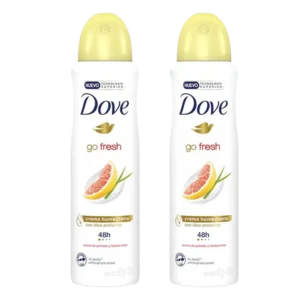 اسپری ضد تعریق زنانه داو مدل go fresh عصاره گریپ فروت و برگ لیمو grapefruit & lemongrass scent