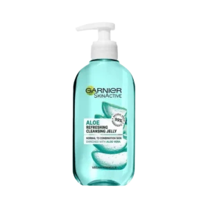 ژل شستشو صورت و پاک کننده صورت گارنیر مدل Skin Naturals رایحه آلوورا حجم 200 میلی لیتر