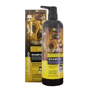 شامپو تقویت کننده و ترمیم کننده مو لایتنس مدل روغن آرگان حجم 900 میل