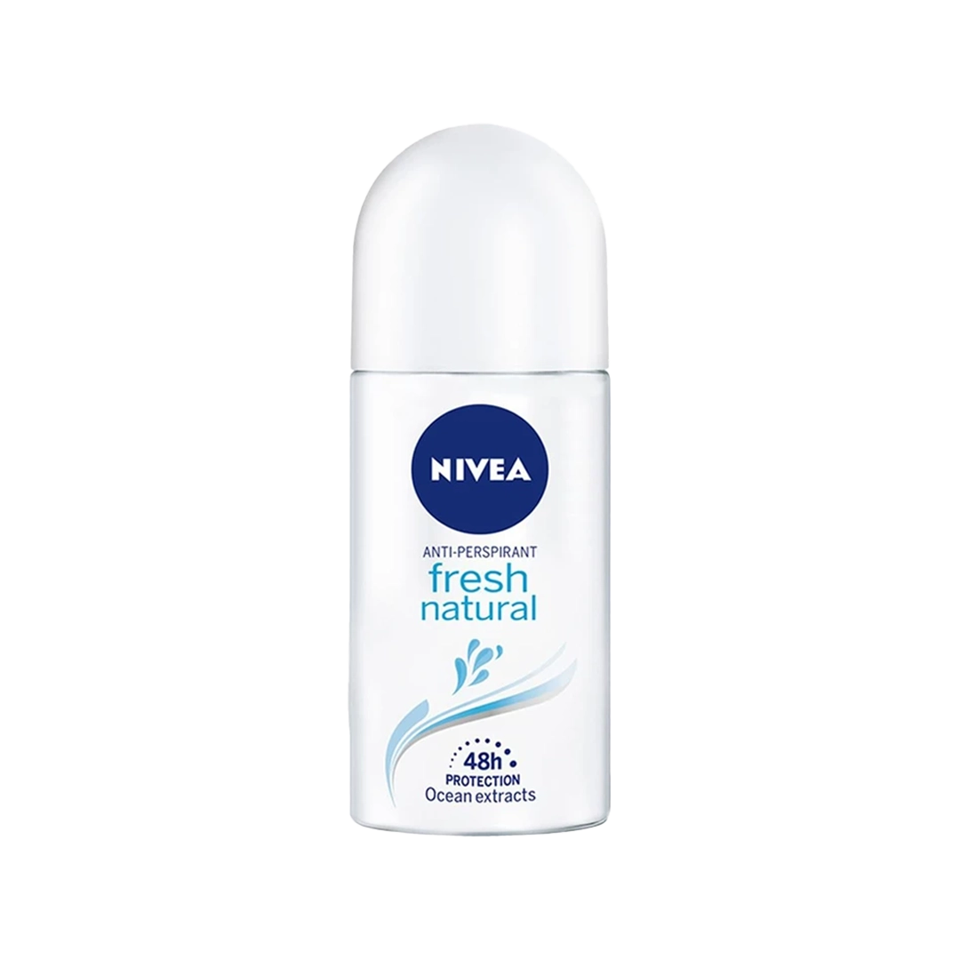 مام رولی ضد تعریق زنانه نیوا مدل fresh natural حجم 50 میل