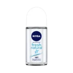 مام رولی ضد تعریق زنانه نیوا مدل fresh natural حجم 50 میل