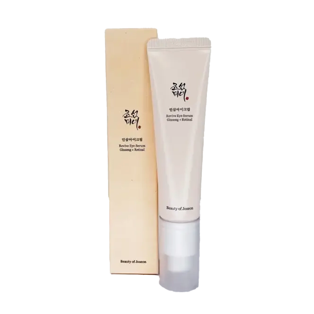 سرم دور چشم بیوتی آف جوسان آبرسان و ضد چین و چروک مدل جنسینگ و رتینول