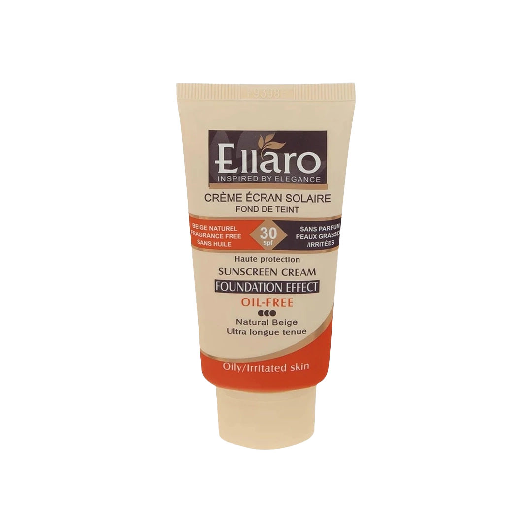 کرم ضد آفتاب کرم پودری فاقد چربی SPF 30 الارو