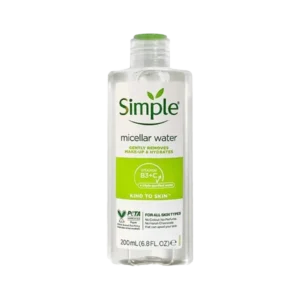 میسلار واتر و پاک کننده آرایش صورت سیمپل مدل vitamin B3-c