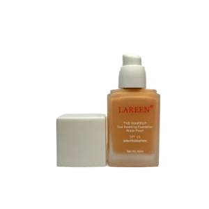 کرم پودر لارین ضد آب و ضد آفتاب SPF 15 مدل مات و طبیعی با کلاژن 30 میل