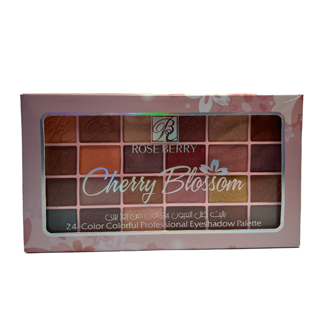 سایه چشم رزبری مدل چری بلاسام 24 رنگ