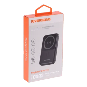 پاور بانک 10000 میلیآمپر ساعت Riversong مدل MagSpeed 10 PRO PB15