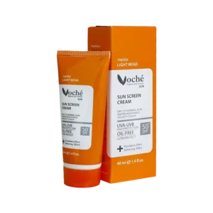 کرم ضد آفتاب SPF50 وچه مناسب پوست خشک و معمولی (روشن) 40 میلی لیتر