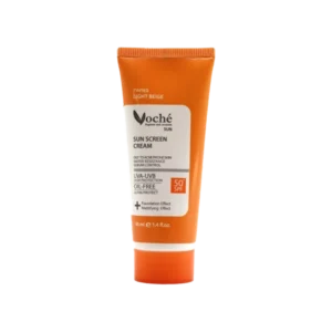 کرم ضد آفتاب SPF50 وچه مناسب پوست چرب و مستعد آکنه (طبیعی) 40 میلی لیتر