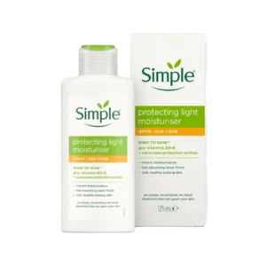 کرم آبرسان و مرطوب‌کننده حاوی ضد آفتاب با SPF15 سیمپل