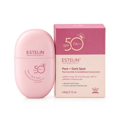 کرم ضد آفتاب بی‌رنگ صورت استیلن پرو SPF 50 مدل نیاسینامید و گلوتاتیون